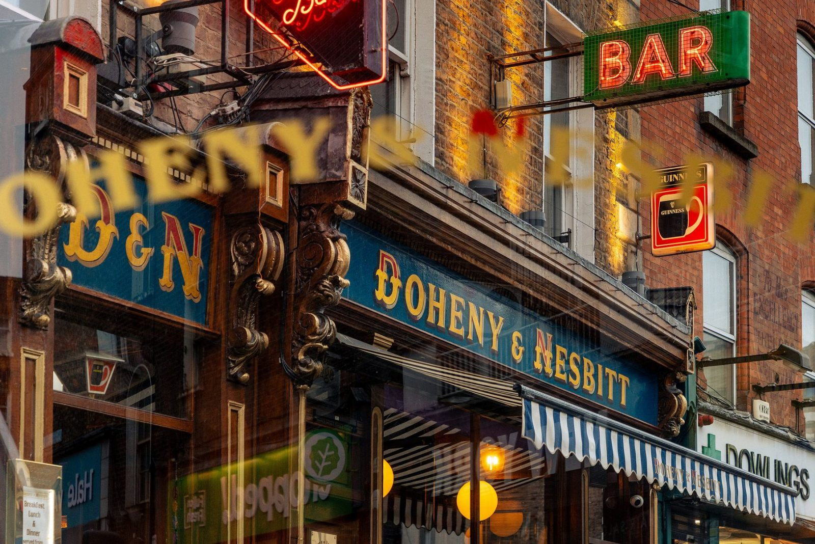 Doheny & Nesbitt pub exterior in Dublin
